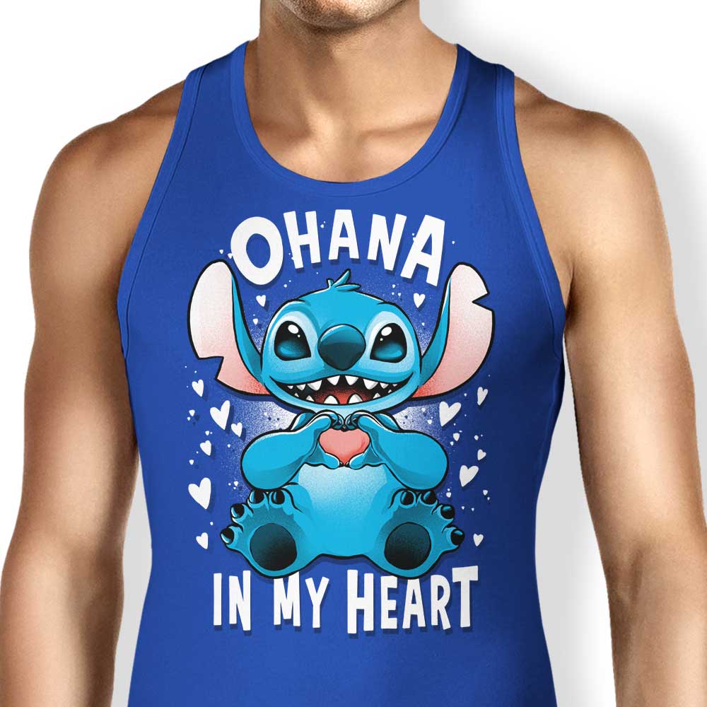 Ohana in My Heart Unisex and Women's Comfortable Tank Tops