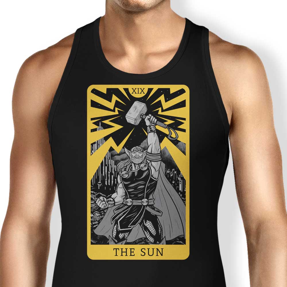 Tarot Inspired - The Sun Design Men's and Women's Unisex Tank Top