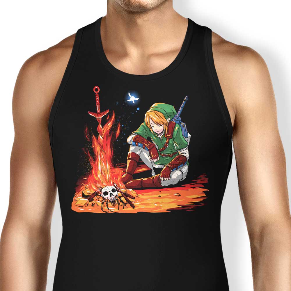 Comfortable Dark Link Cotton Tank Top for Men and Women