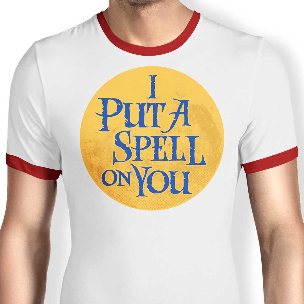 Enchanting Men's Ringer T-Shirt - 'Put a Spell on You'