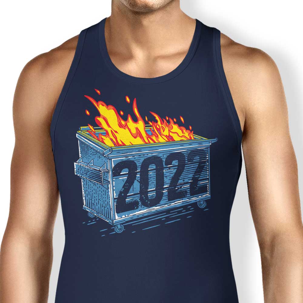 2022 Dumpster Fire Men's and Women's Comfortable Tank Tops