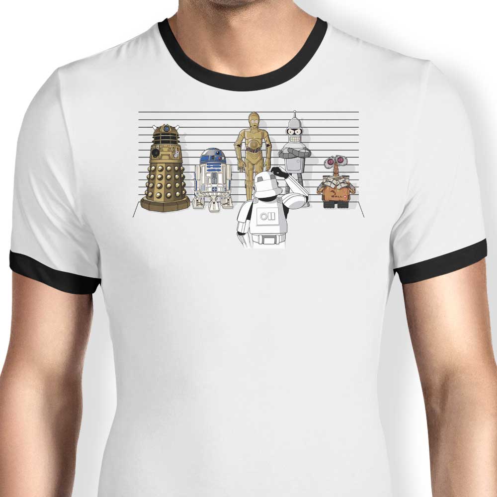 RebelArt's 'Decisions, Decisions' Men's 100% Cotton Ringer T-Shirt