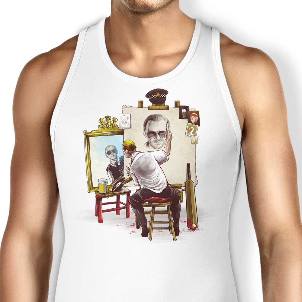 Alberto Arni's Triple Cornetto Portrait Design Men's and Unisex and Women's Tank Tops