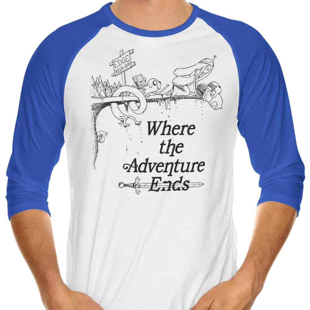 3/4 Sleeve Raglan T-Shirt - The Conclusion of the Adventure