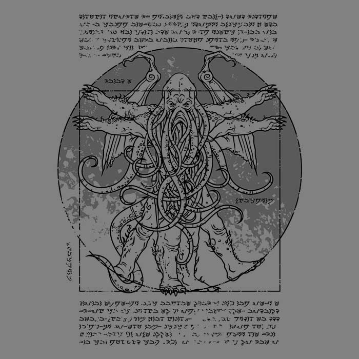 Comfortable Lovecraftian Themed Men's and Unisex Tank Tops