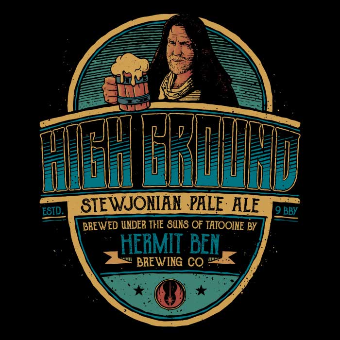 Teesgeex High Ground Pale Ale Branded Men's and Women's Unisex Comfortable Tank Tops