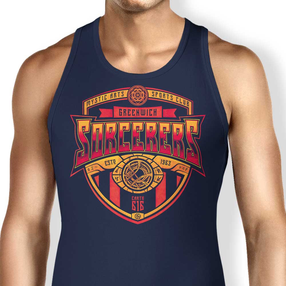 Comfortable Greenwich Sorcerers Cotton Tank Tops for Men and Women