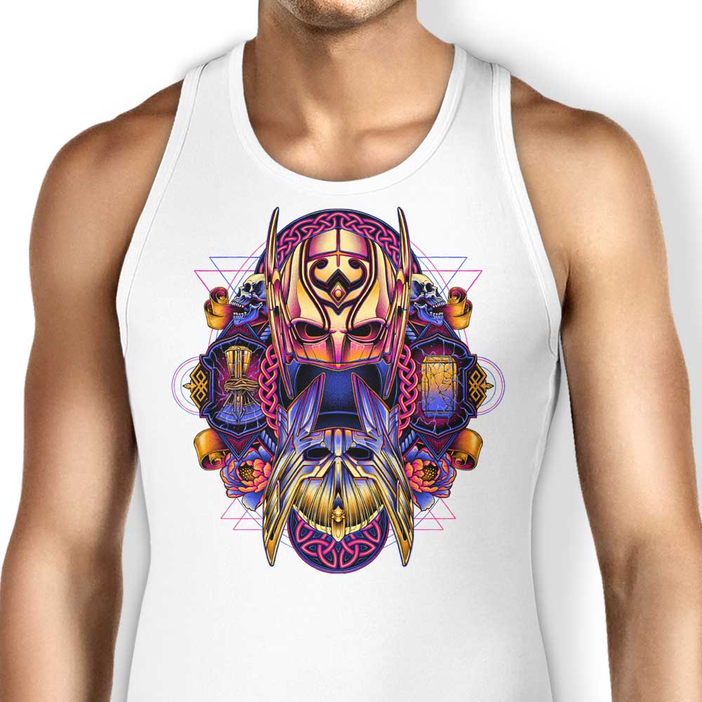 Colorful Thunder Stylish Unisex and Women's Tank Tops