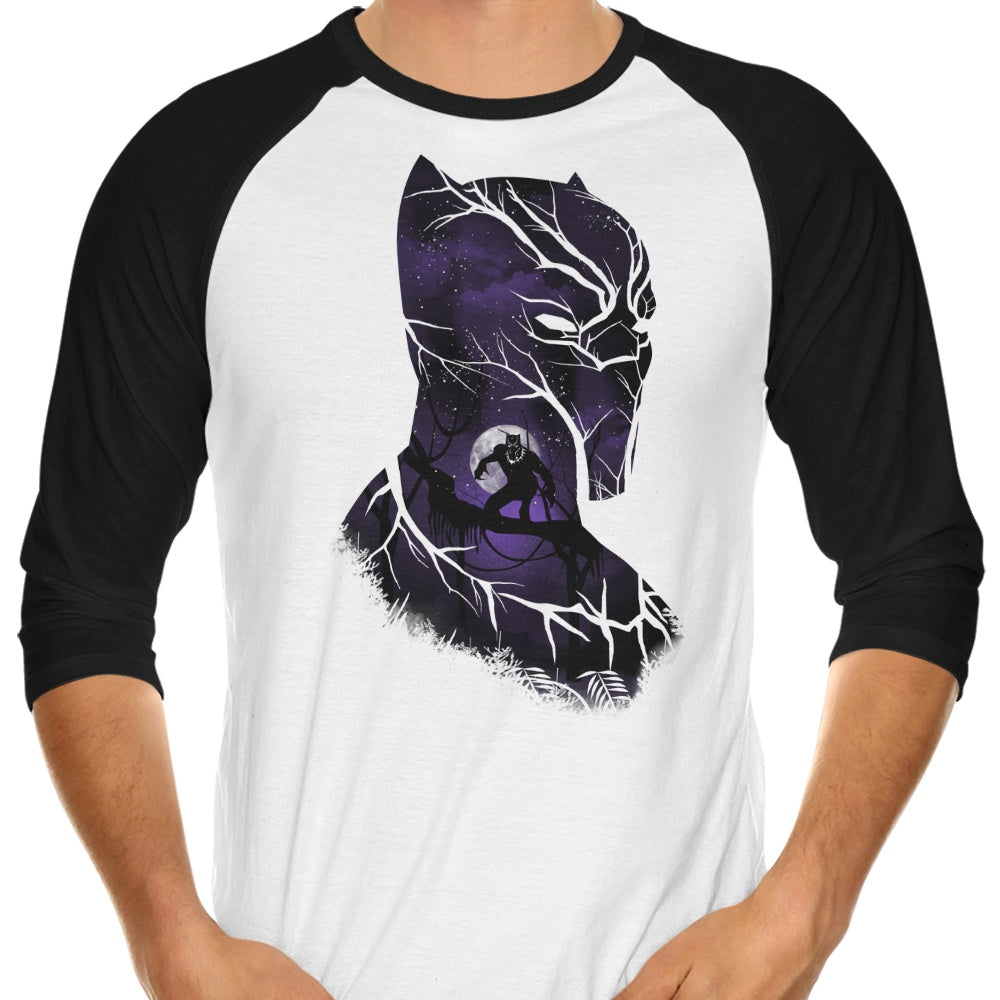 3/4 Sleeve Raglan T-Shirt - In the Night Design