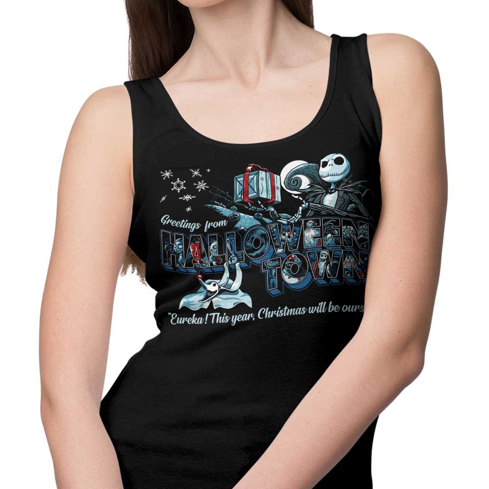Comfortable H-Town Greetings Tank Tops for Men and Women