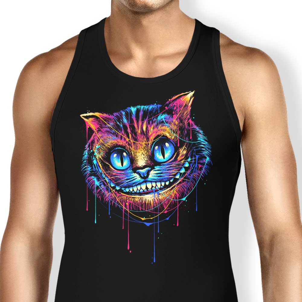 Colorful Cat Print Men's and Women's Unisex Stylish Tank Tops