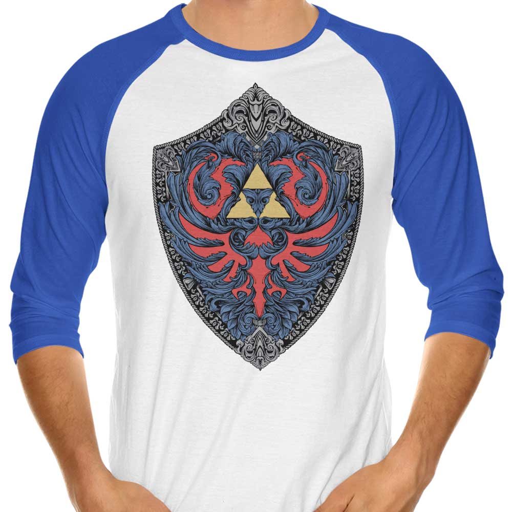 Hylian Victoriana Style 3/4 Sleeve Raglan Casual T-Shirt for Fashion Lovers