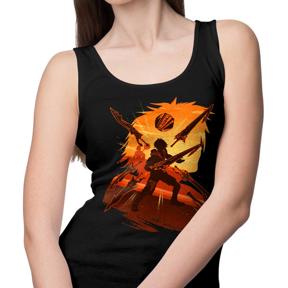 Hypertwenty's Tidus Attack Comfortable Tank Top for Men and Women