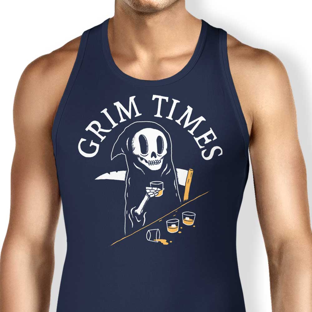 Grim Times Stylish Men's and Women's Unisex Tank Top for All Occasions