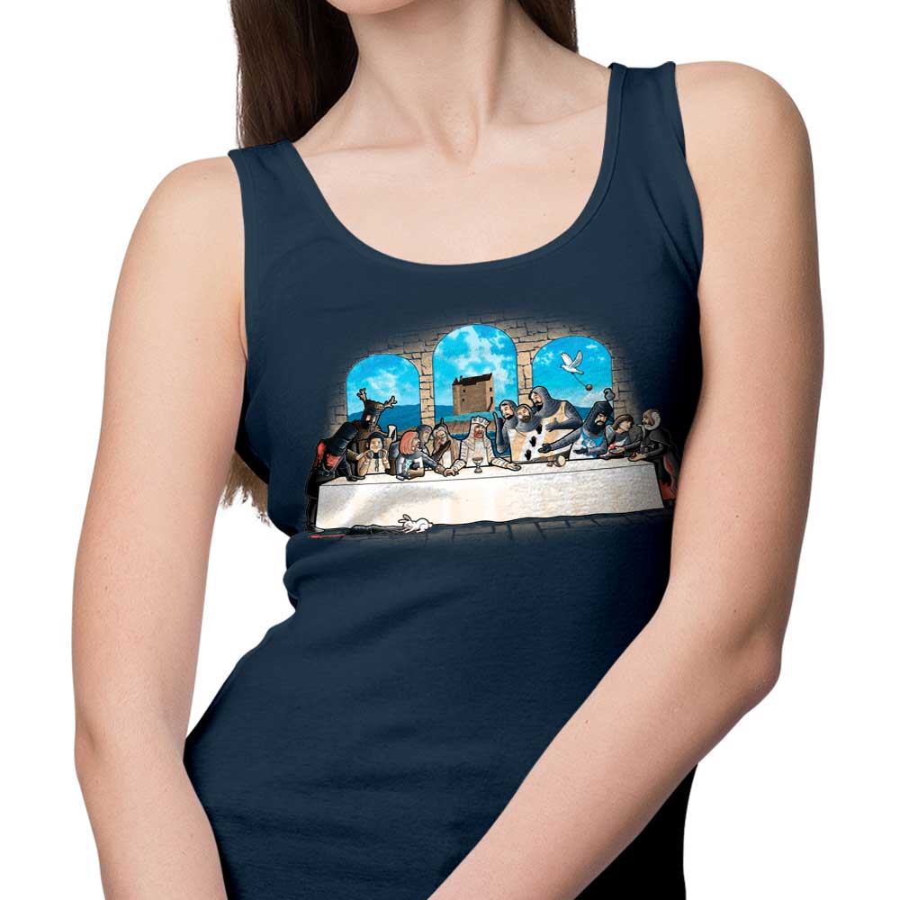 Trheewood's Holy Grail Dinner Comfortable Unisex and Women's Tank Tops