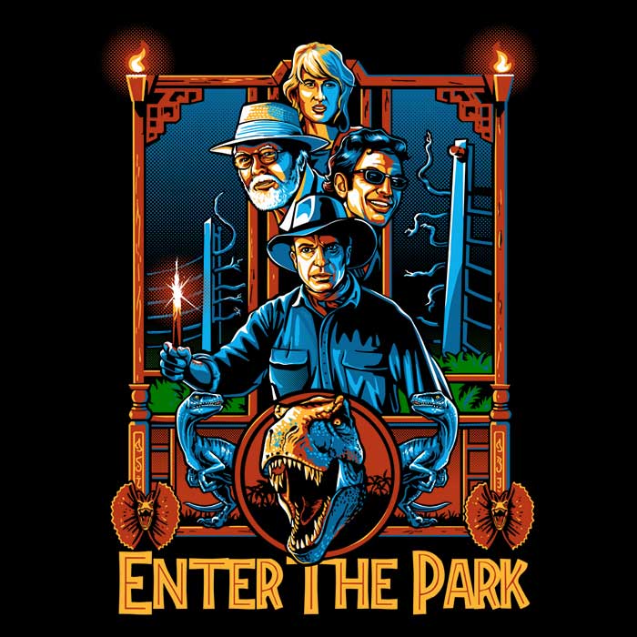 DAObiwan's Enter the Park Stylish Unisex and Women's Tank Tops