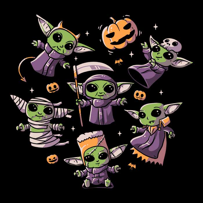 Edu.ely's Spooky Halloween-themed Ringer T-Shirt for Children