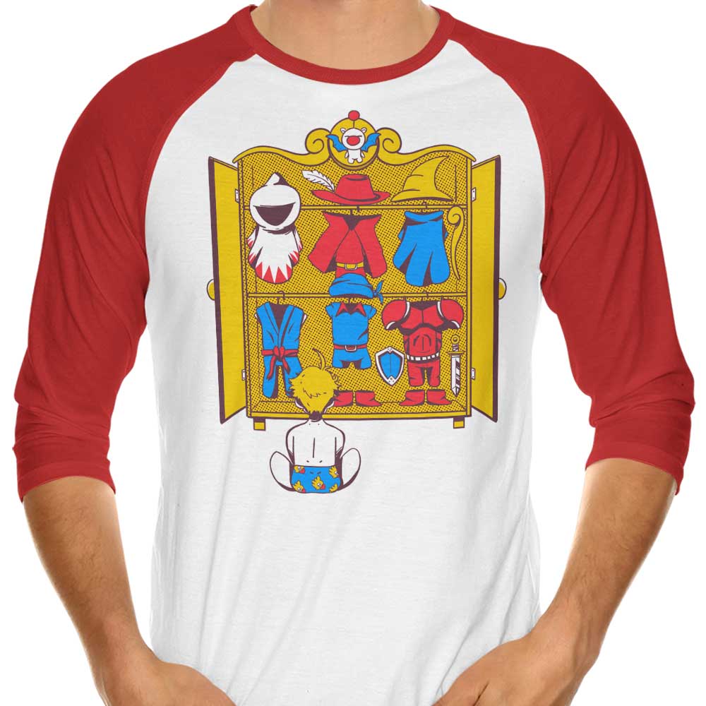 Sketchdemao's 3/4 Sleeve Raglan Final Wardrobe T-Shirt