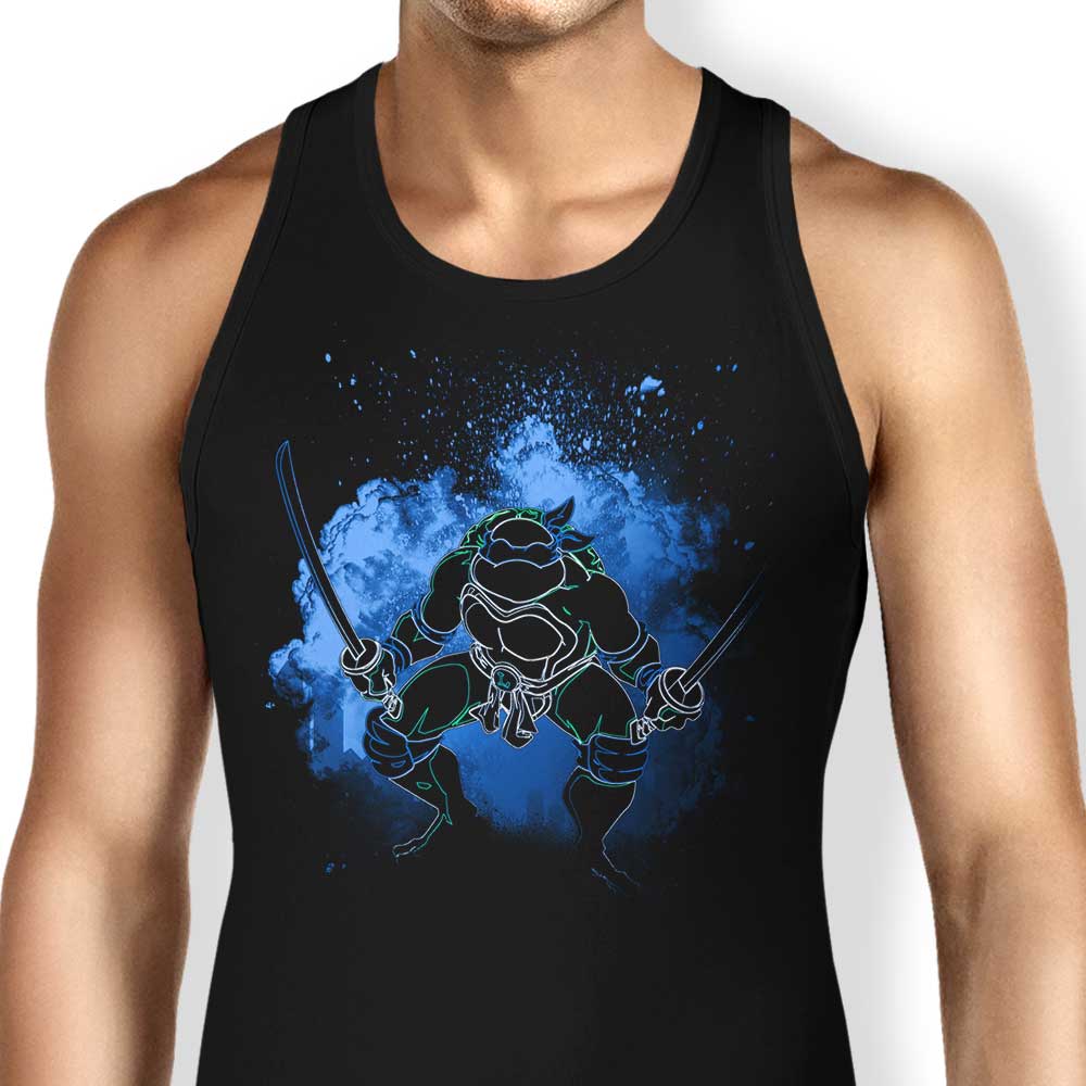 The Enigmatic Soul of the Blue - Stylish Men's and Women's Tank Tops