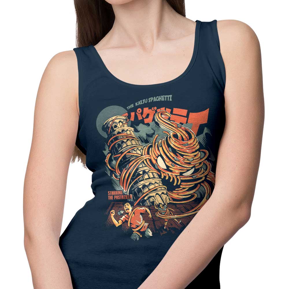 Ilustrata's Soft and Comfortable Kaiju Spaghetti Tank Tops for Men and Women
