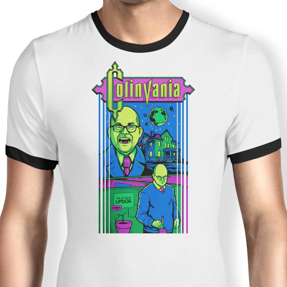 Colinvania Men's Classic Ringer Style Cotton T-Shirt