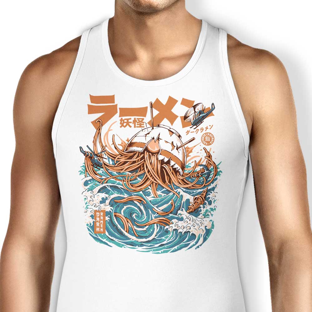 Ilustrata's Dark Great Ramen Comfortable Unisex and Women's Tank Tops