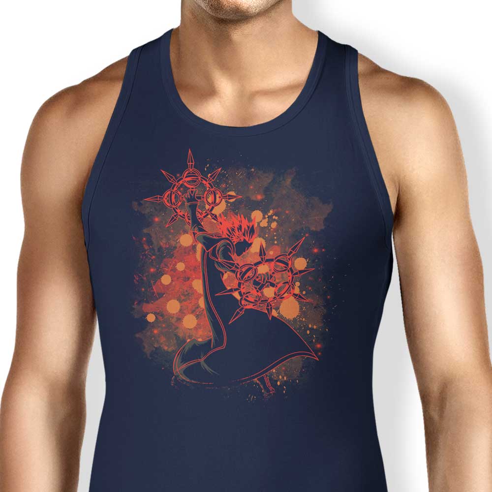 Soulkr's Inked Flurry - Stylish Men's and Unisex/Comfortable Women's Tank Tops
