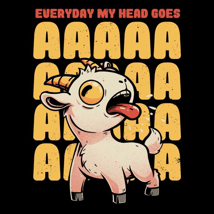 Comfortable 'My Head Goes' Unisex and Women's Tank Tops