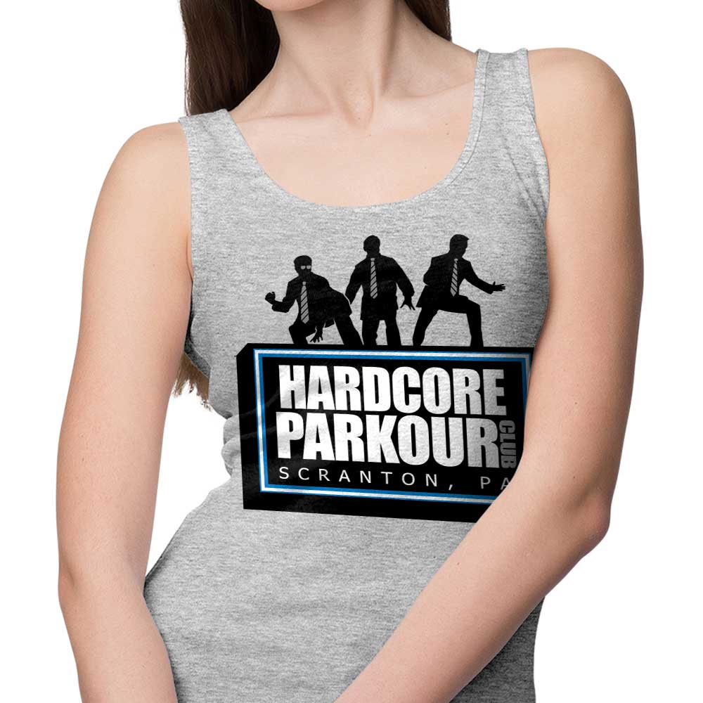Hardcore Parkour-themed Men's Tank Top