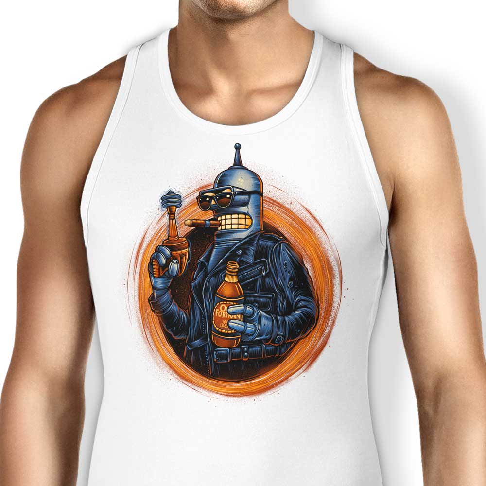 Glitchygorilla Benderminator Men's and Women's Comfortable Tank Tops