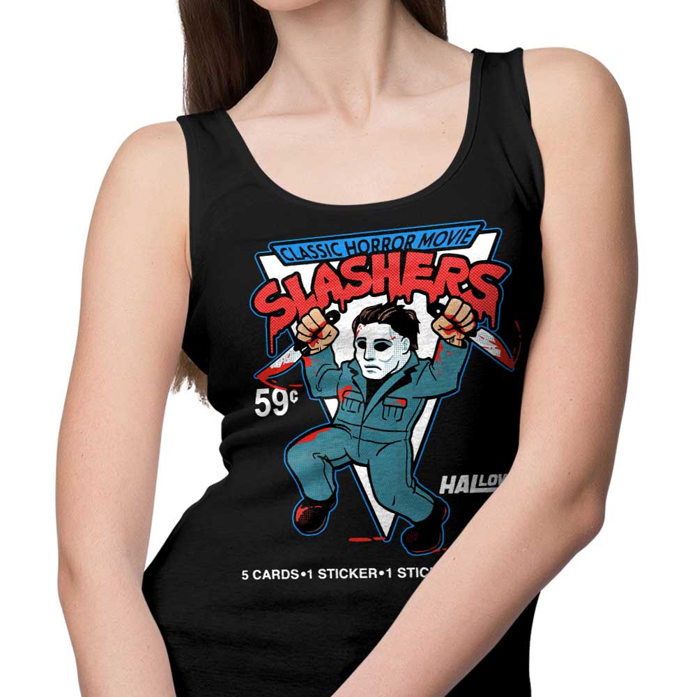 Harebrained's Haddonfield Classic Slashers Comfortable Tank Tops