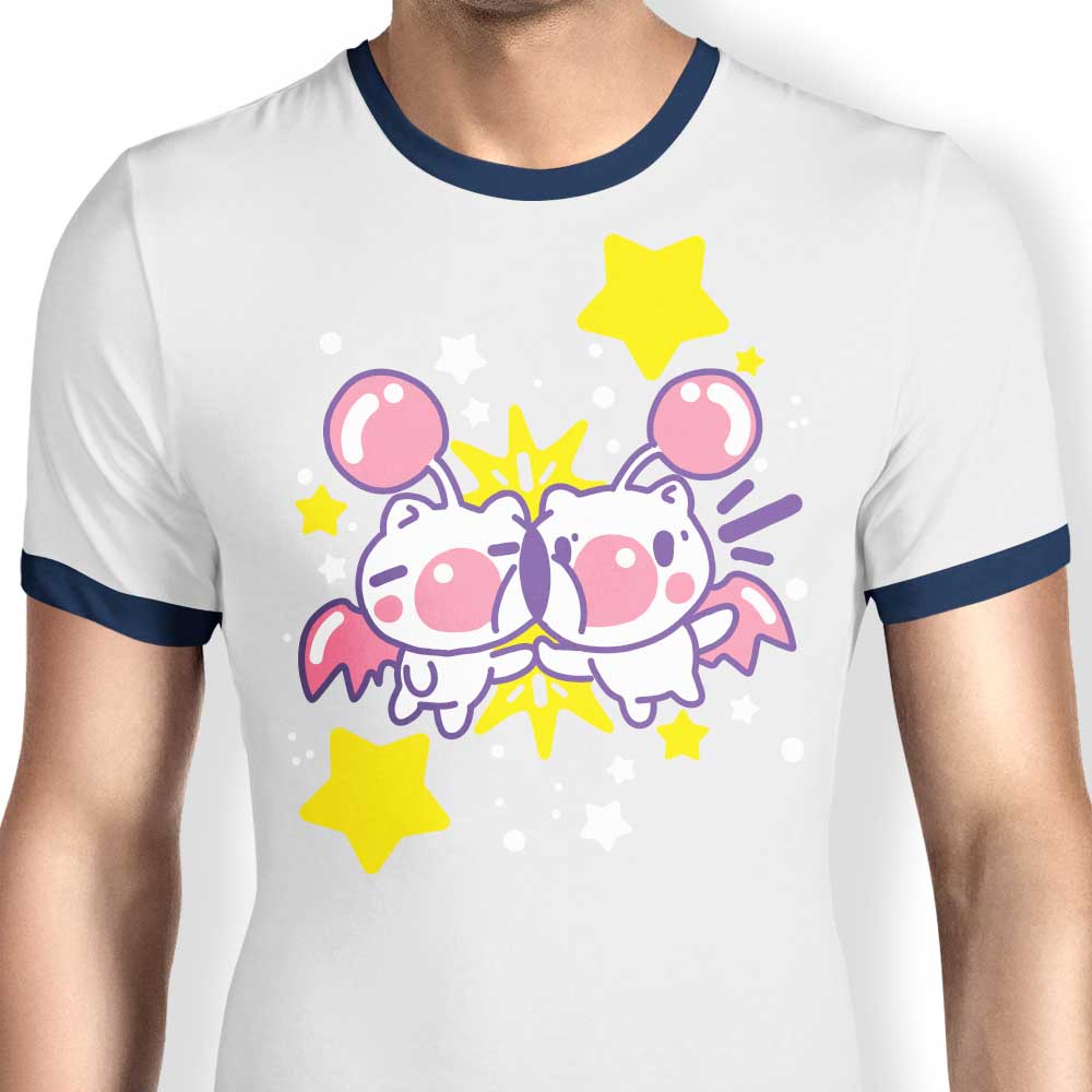 Sketchdemao's Stick Friends Classic Men's Ringer T - Shirt in S - 4XL Sizes