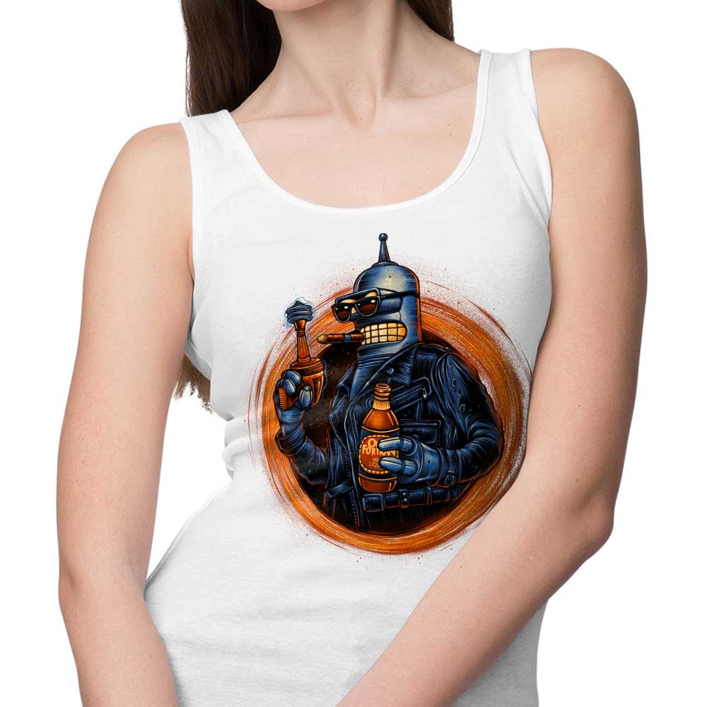 Glitchygorilla Benderminator Men's and Women's Comfortable Tank Tops