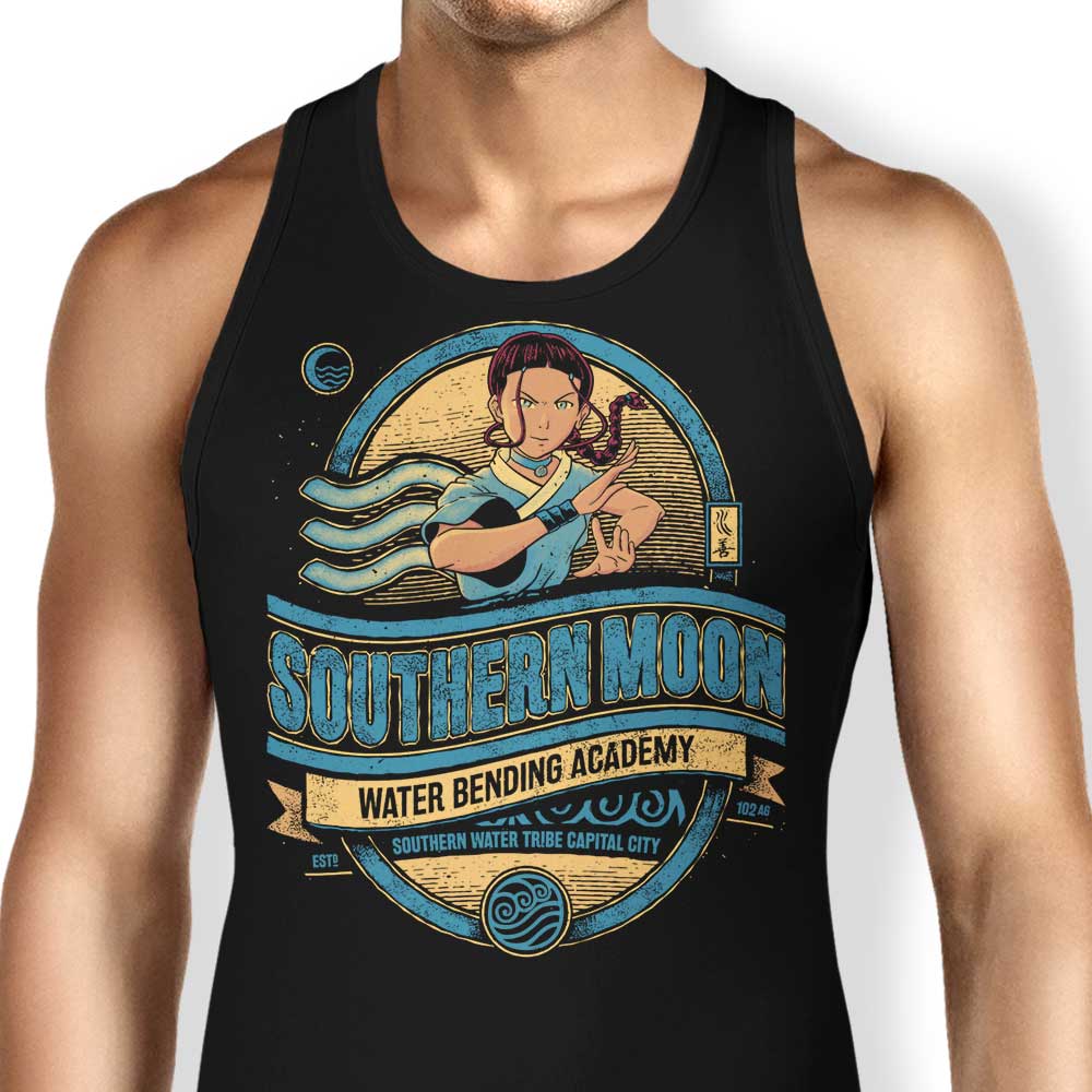 Teesgeex Southern Moon Comfortable and Lightweight Tank Tops for Men and Women