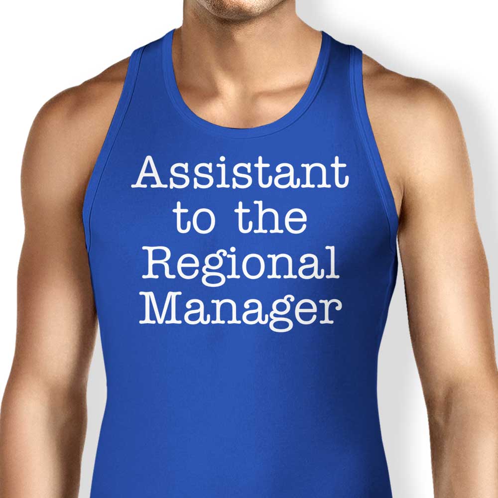 Comfortable Legacy Artwork 'Assistant to the Regional Manager' Tank Tops for Men and Women