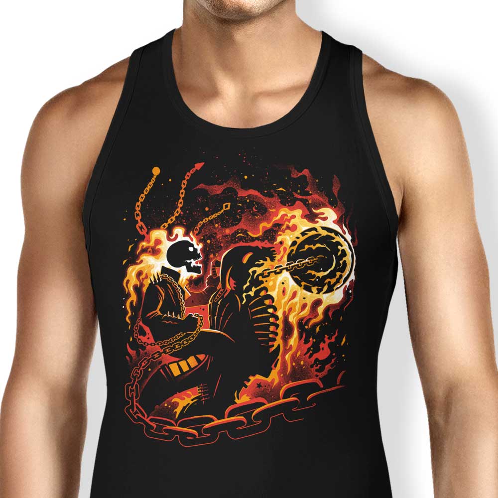 Alemaglia's Blazing Vengeance Comfortable Unisex and Women's Tank Tops