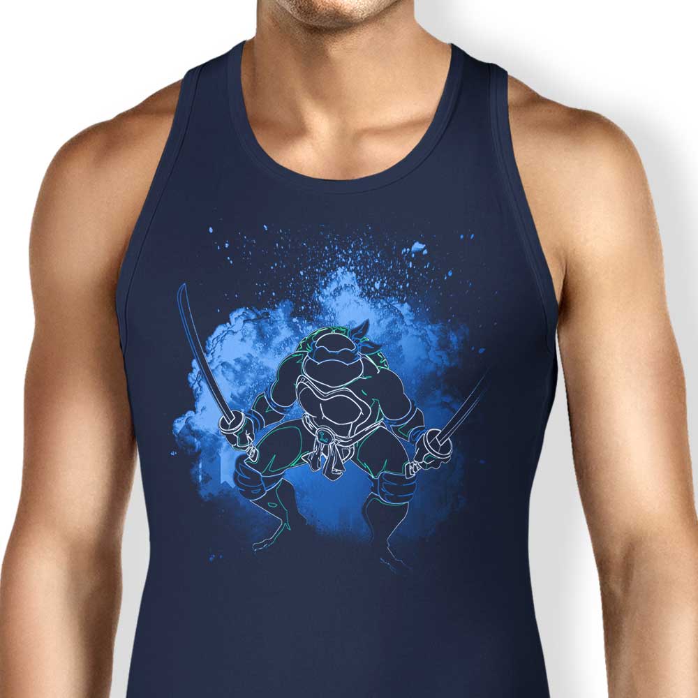 The Enigmatic Soul of the Blue - Stylish Men's and Women's Tank Tops