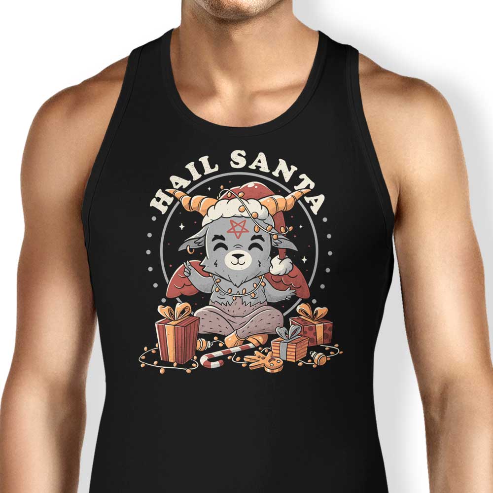 Edu.ely's Comfortable 'Hail Santa' Men's/Unisex and Women's Tank Tops
