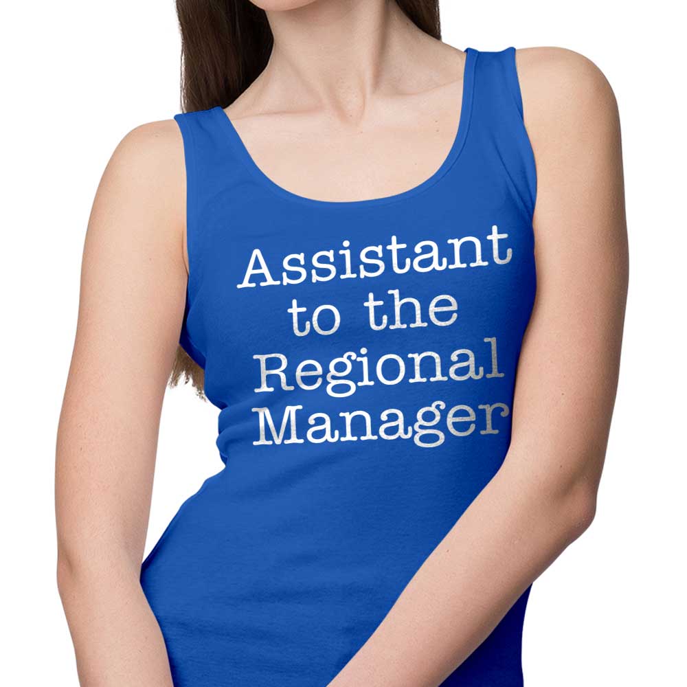 Comfortable Legacy Artwork 'Assistant to the Regional Manager' Tank Tops for Men and Women