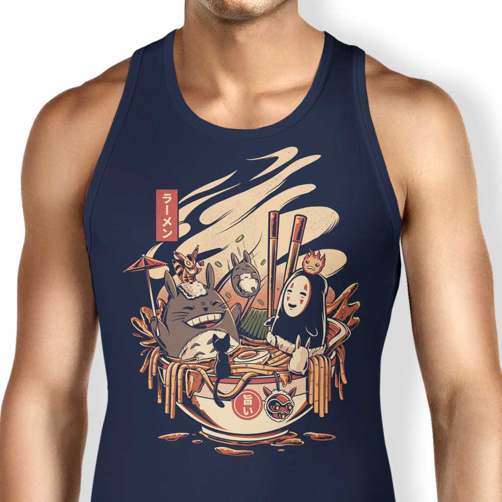 Ramen Themed Pool Party Tank Top for a Fun Summer