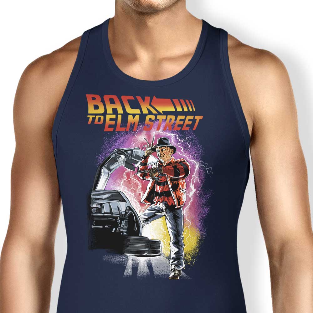 Zascanauta's Comfortable 'Back to Elm Street' Unisex and Women's Tank Tops