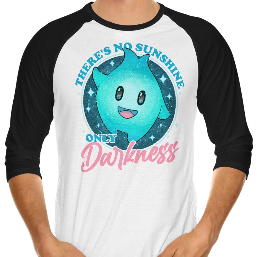 Studio Mootant's Only Darkness 3/4 Sleeve Raglan Style T-Shirt