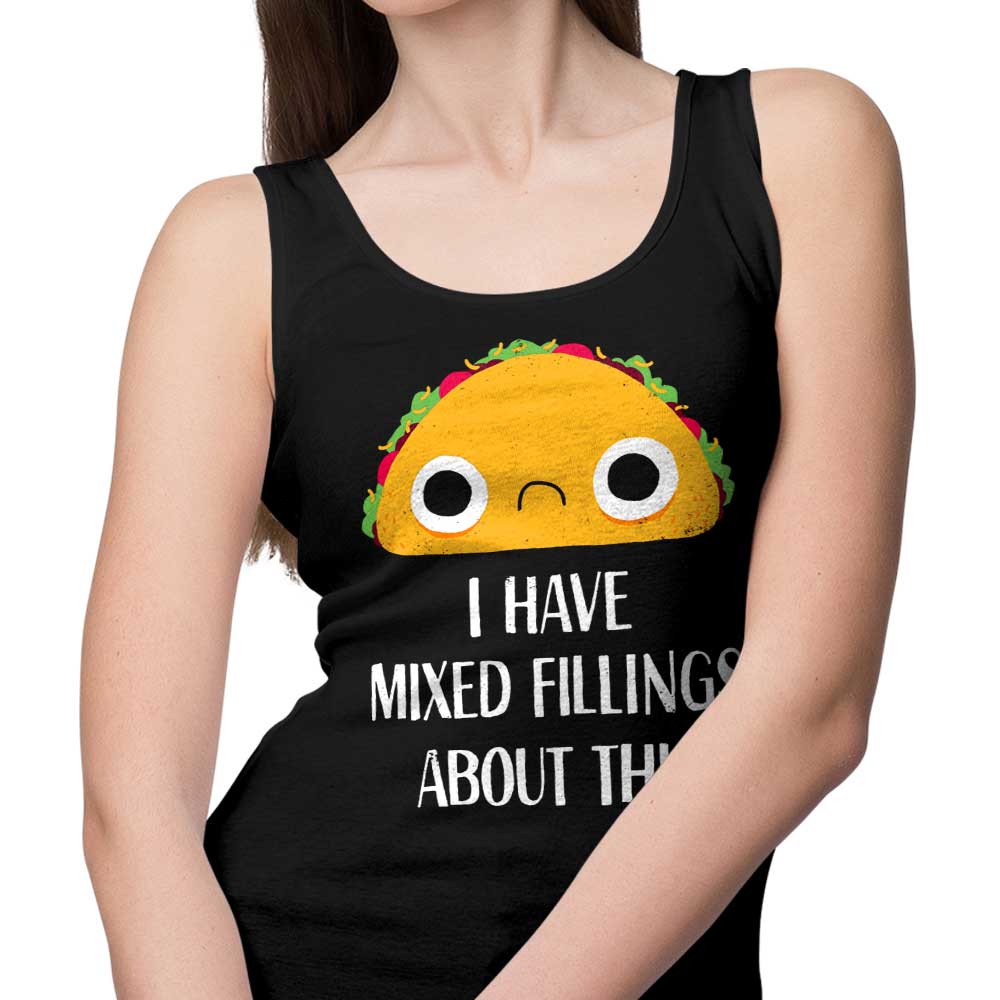 DinoMike's Soft and Comfortable Mixed Fillings Tank Tops for Men, Women, and Unisex