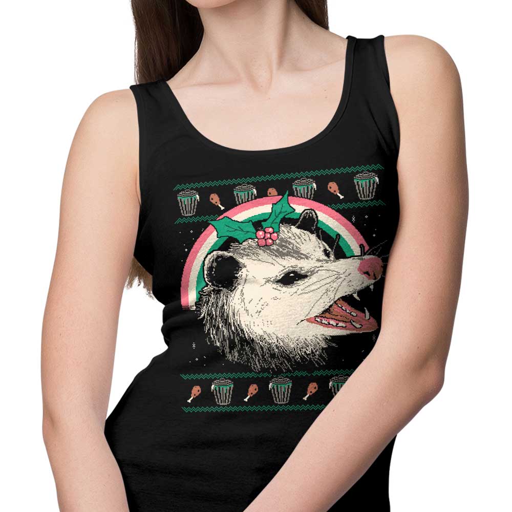 Hillary White's 'Trash the Halls' Comfortable Men's/Unisex and Women's Tank Tops