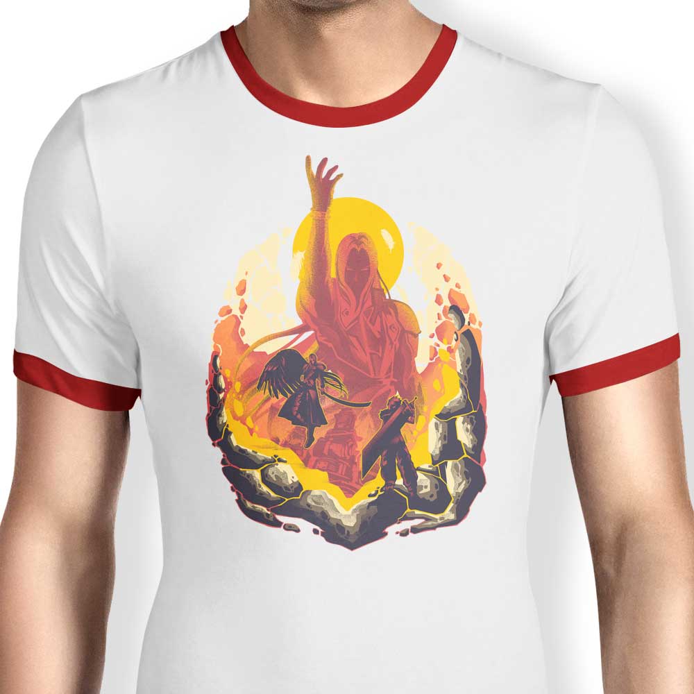 Hypertwenty Men's Jenova Children Ringer T-Shirt in S to 4XL Sizes