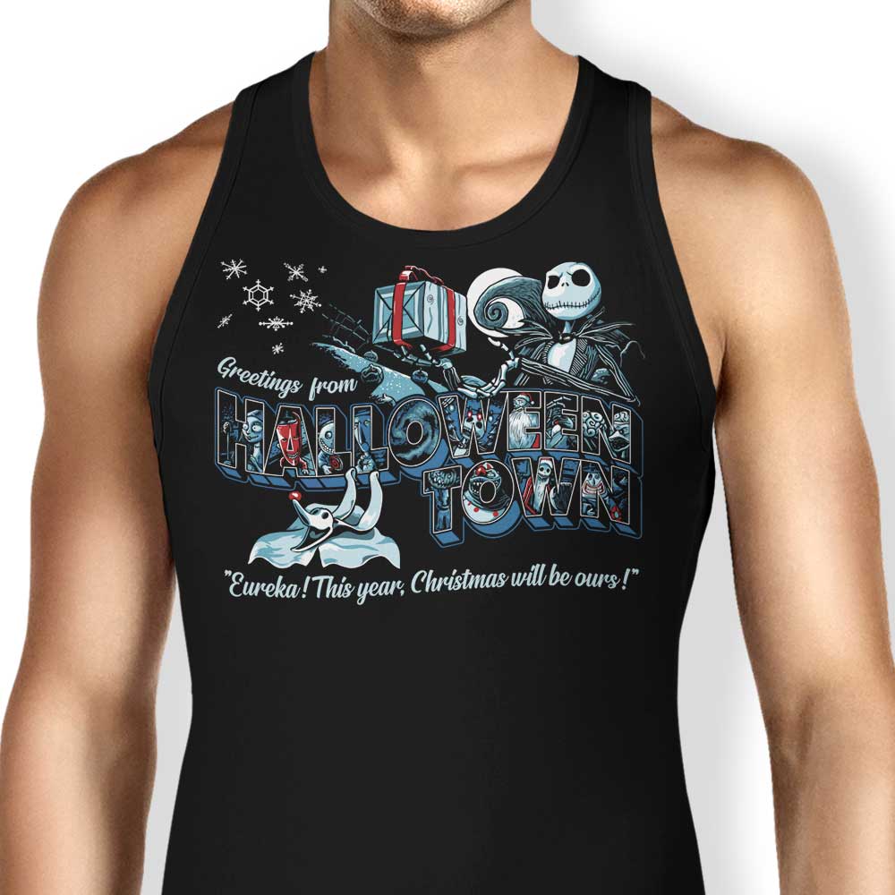 Comfortable H-Town Greetings Tank Tops for Men and Women