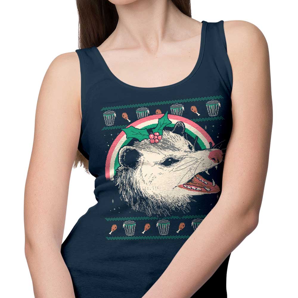 Hillary White's 'Trash the Halls' Comfortable Men's/Unisex and Women's Tank Tops