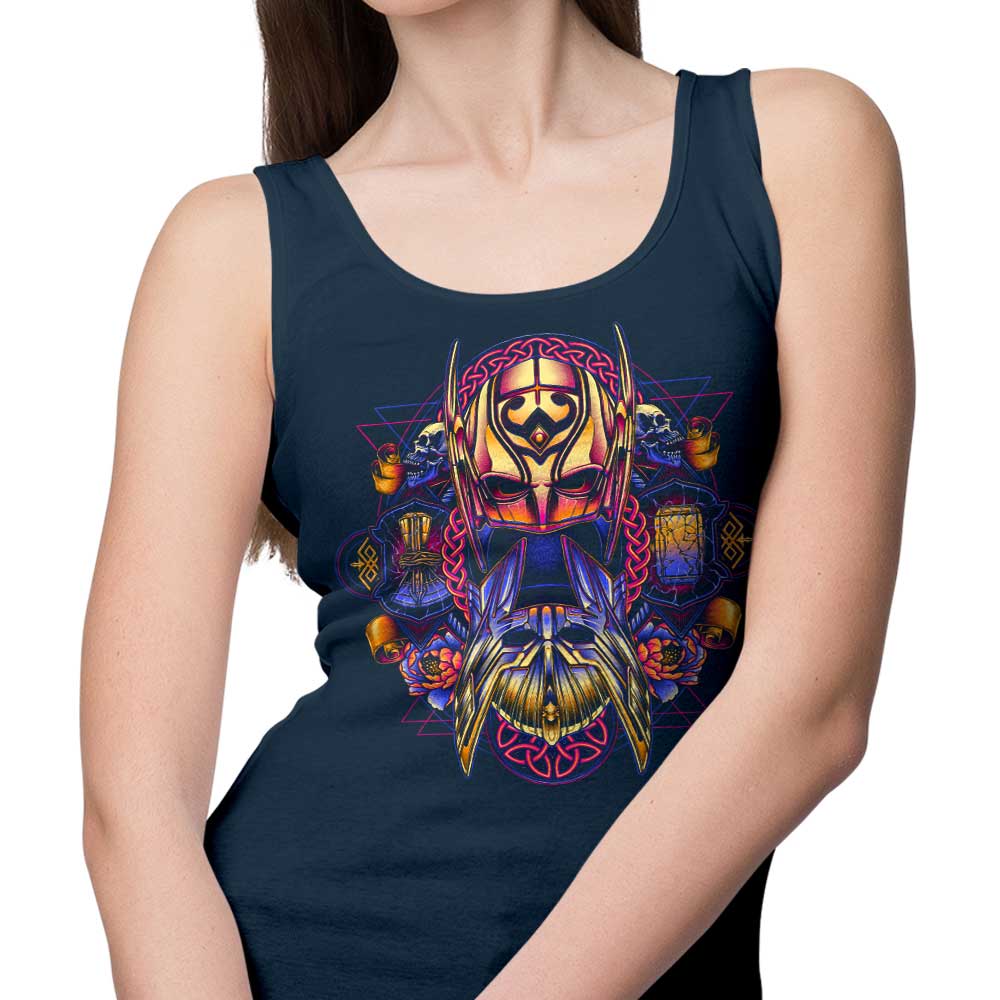 Colorful Thunder Stylish Unisex and Women's Tank Tops