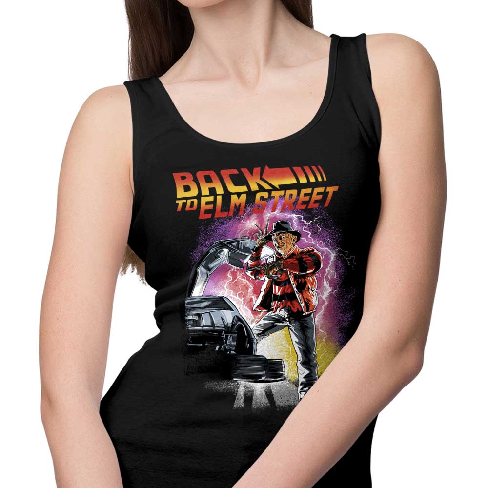 Zascanauta's Comfortable 'Back to Elm Street' Unisex and Women's Tank Tops