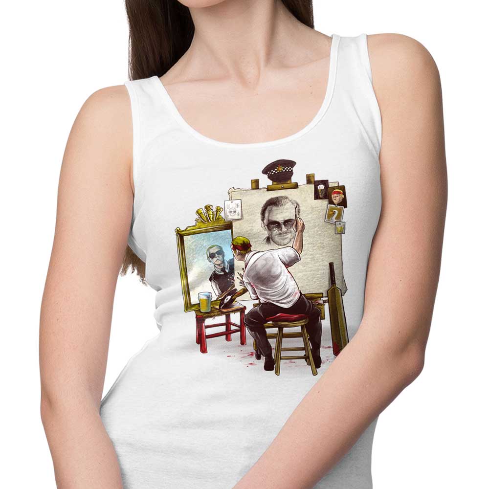 Alberto Arni's Triple Cornetto Portrait Design Men's and Unisex and Women's Tank Tops